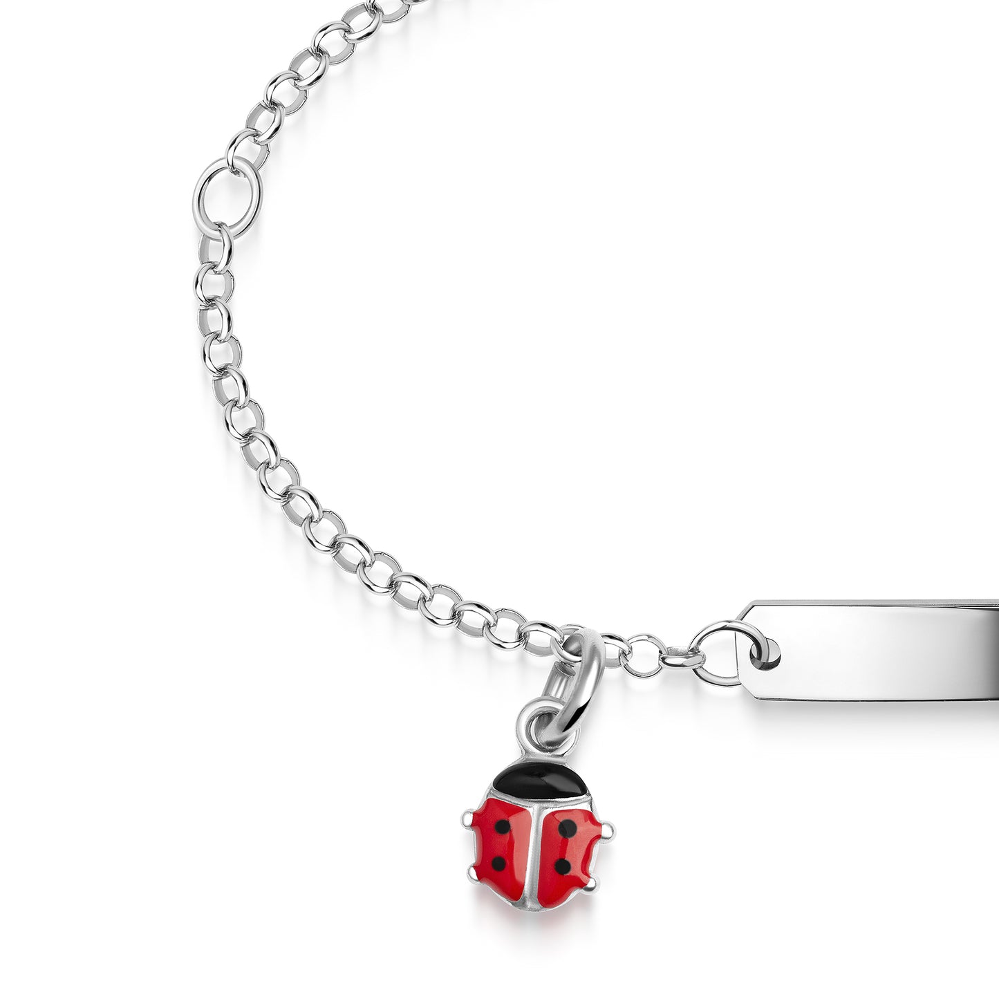 Armband Ankerkette 925/- Sterling Silber rhodiniert 14+3cm