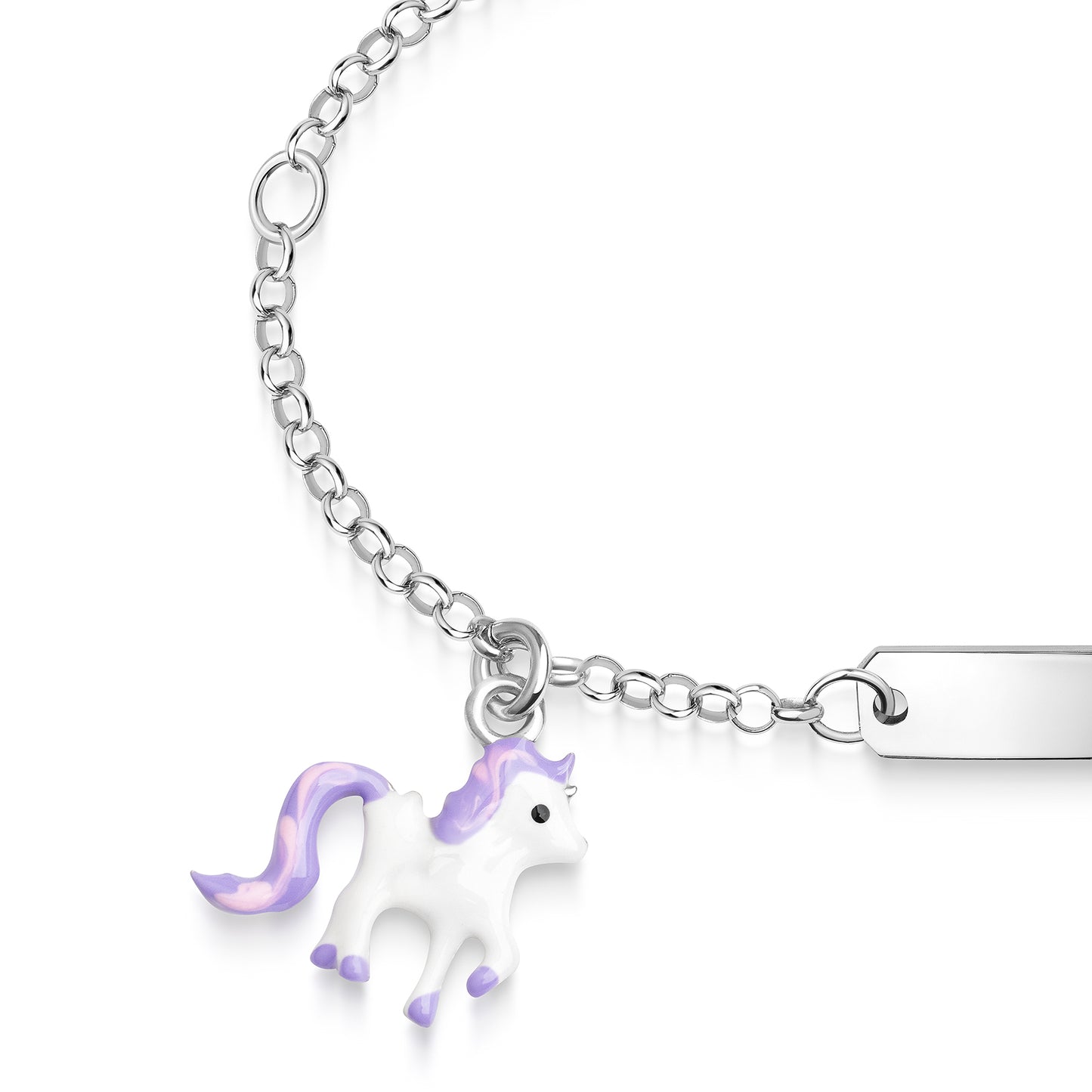 Armband Ankerkette 925/- Sterling Silber rhodiniert 14+3cm