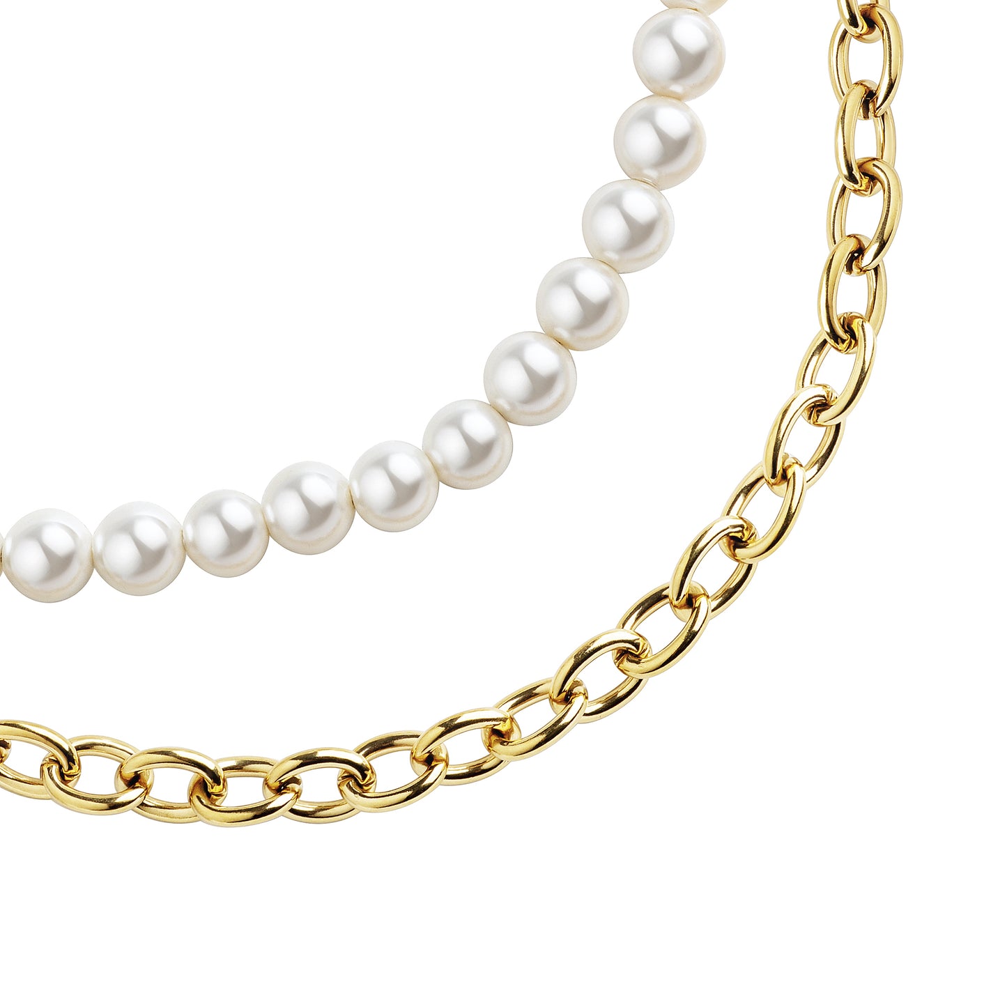 Collier Ankerkette Edelstahl 48,0cm