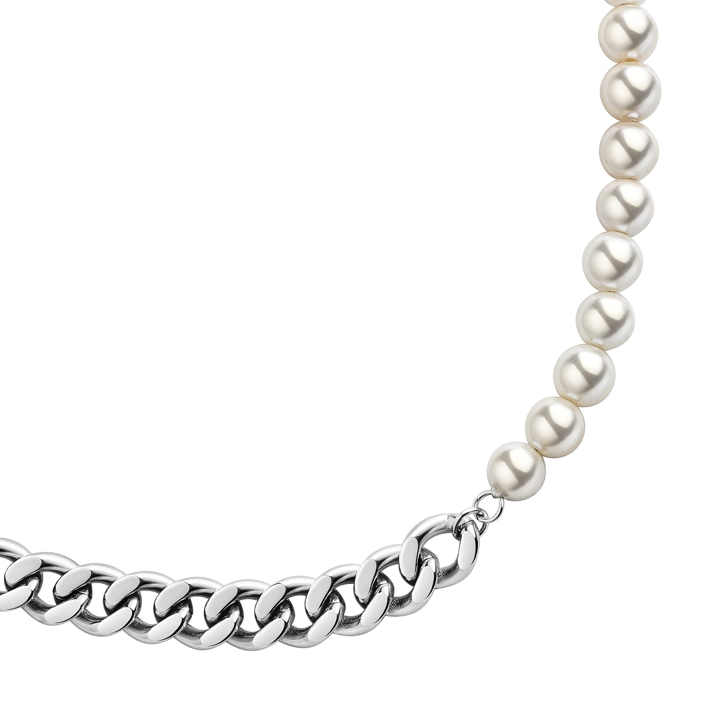 Collier Panzerkette Edelstahl 50cm
