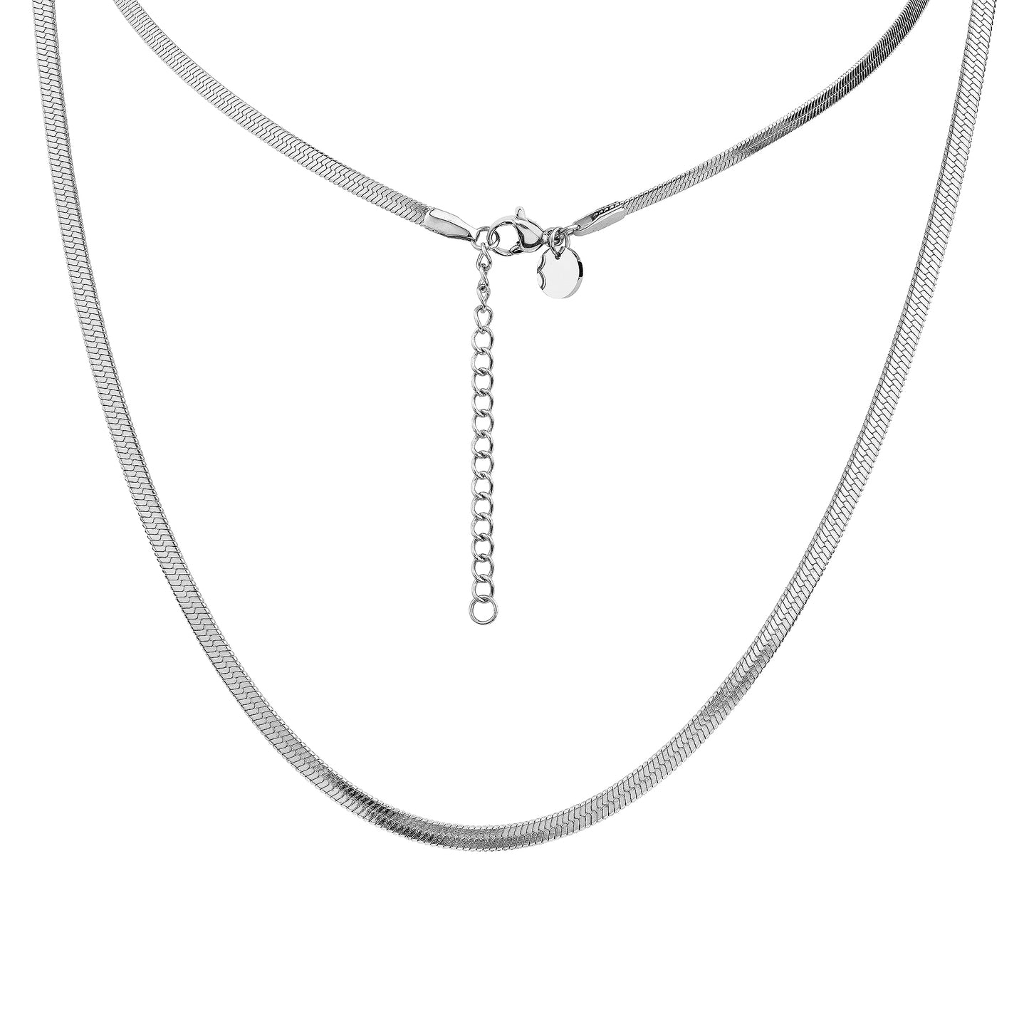 Collier Herringbone Edelstahl 55,0cm