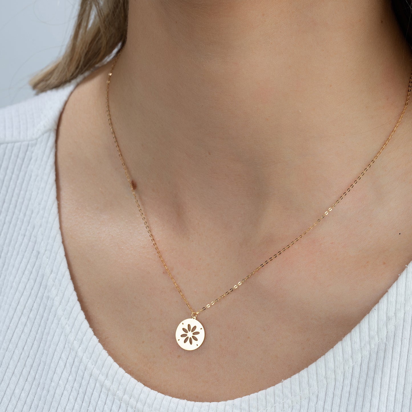Collier Ankerkette 375/- Gold 42cm