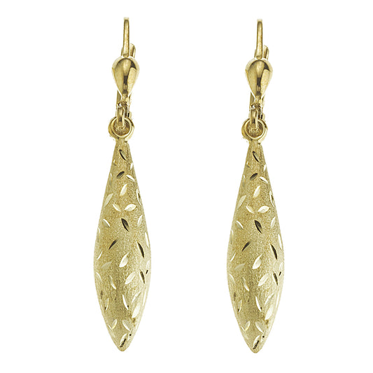 Ohrhänger 585/- Gold 3,8cm