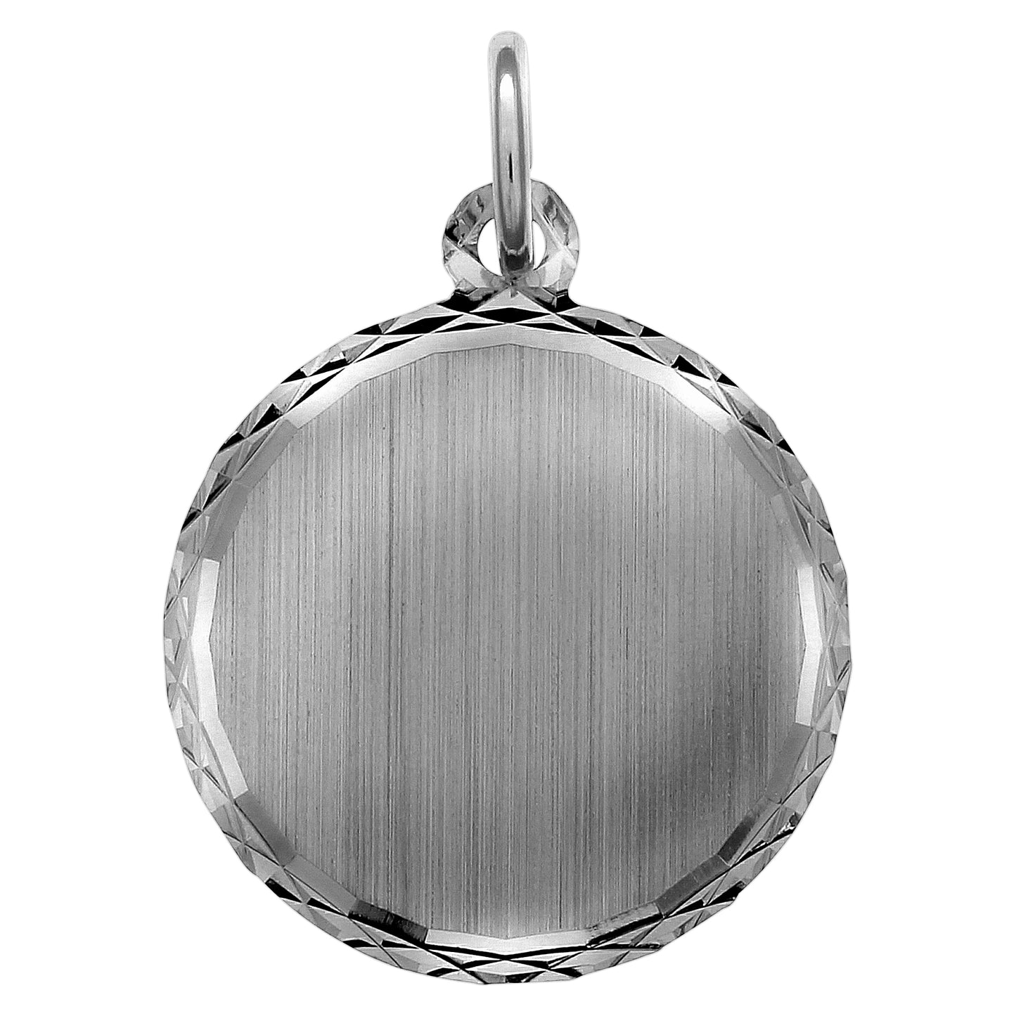 Anhänger 925/- Sterling Silber rhodiniert 2,6cm