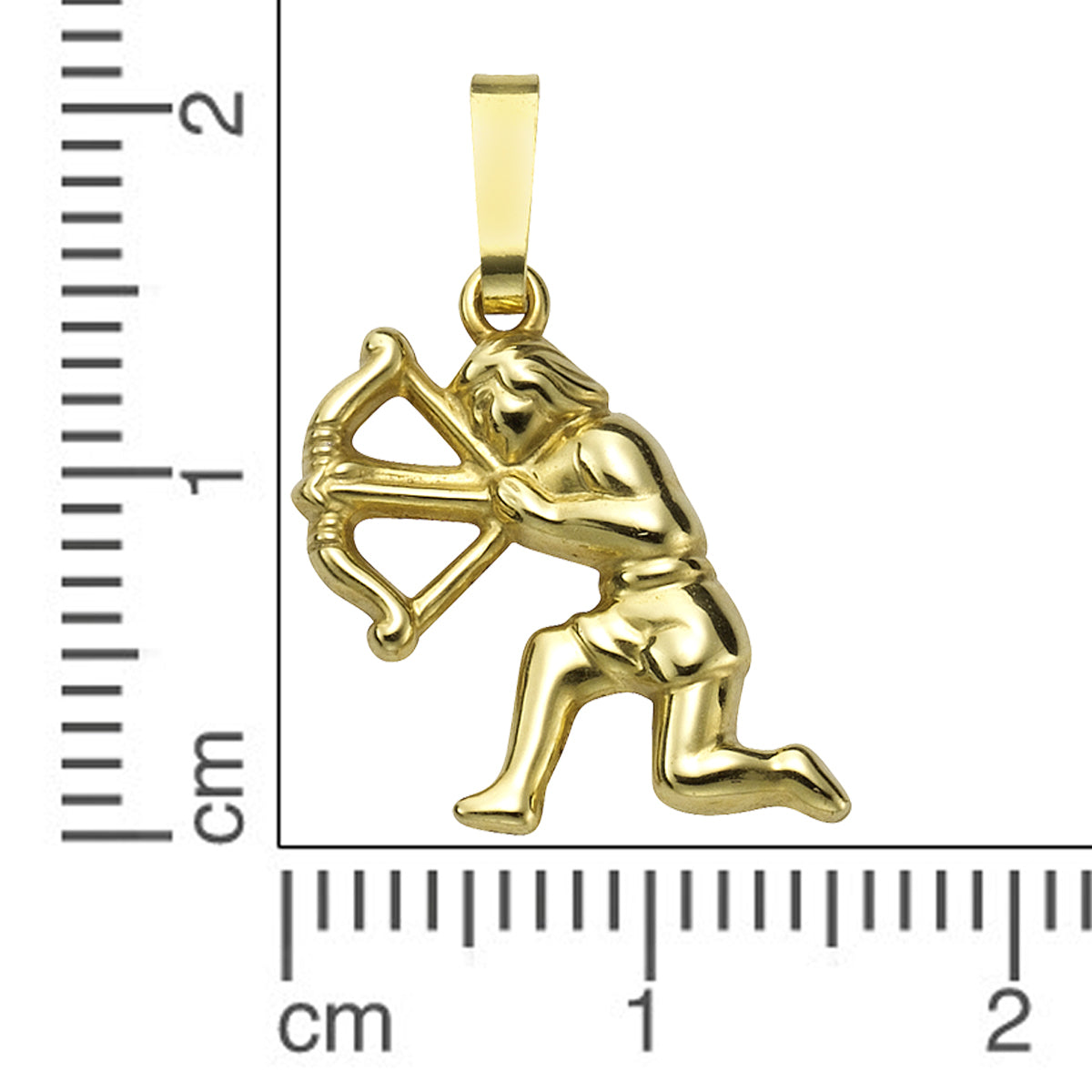 Anhänger Sternzeichen Schütze 333/- Gold 2,0cm