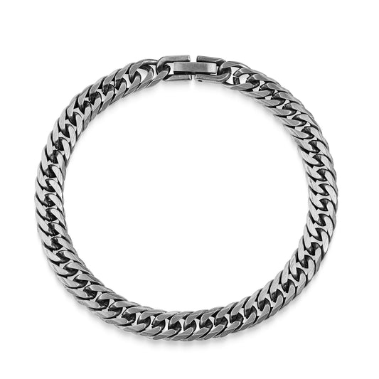 Armband Panzerkette Edelstahl 21cm