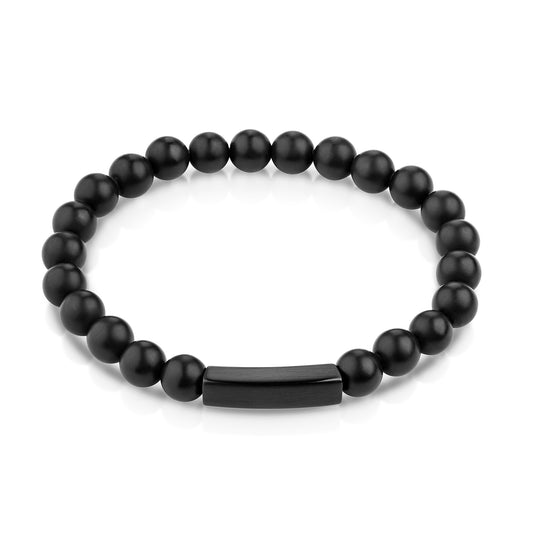 Armband Stretcharmband Edelstahl 18cm