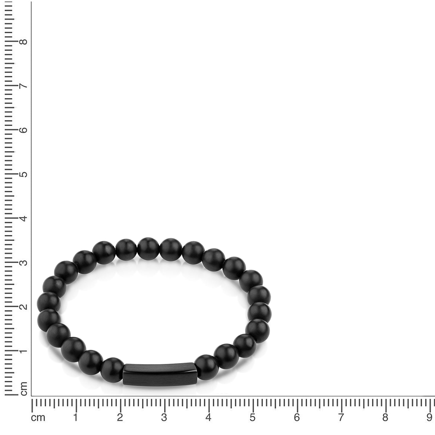 Armband Stretcharmband Edelstahl 18cm