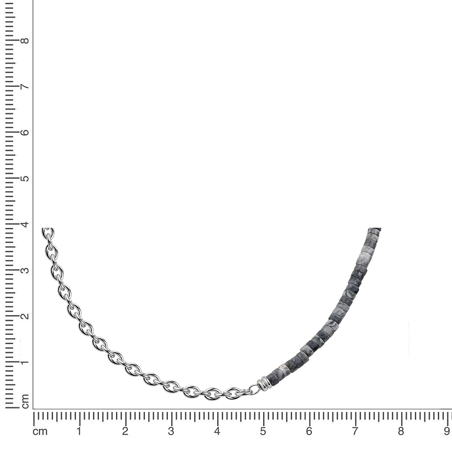 Collier Ankerkette Edelstahl 50cm