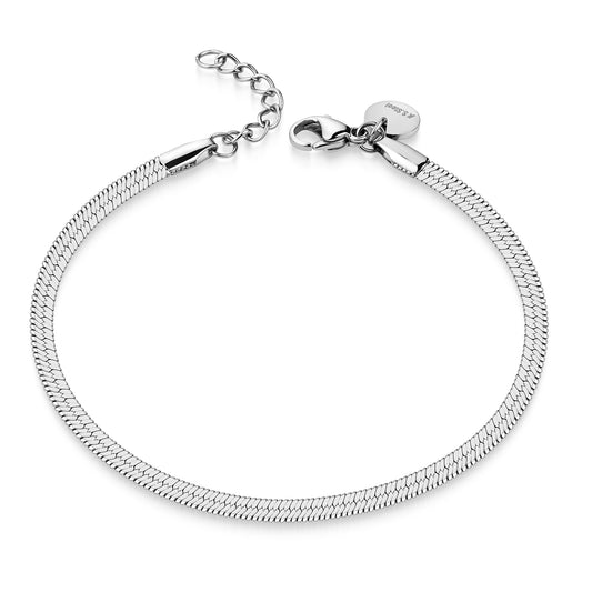 Armband Herringbone Edelstahl 20,0cm