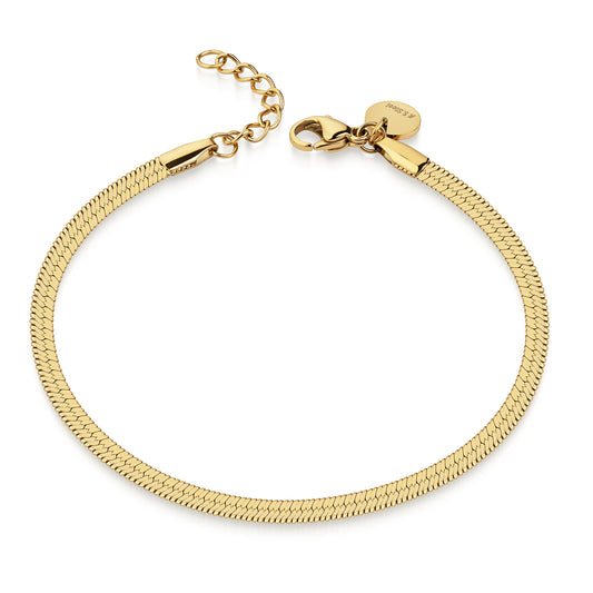 Armband Herringbone Edelstahl 20,0cm
