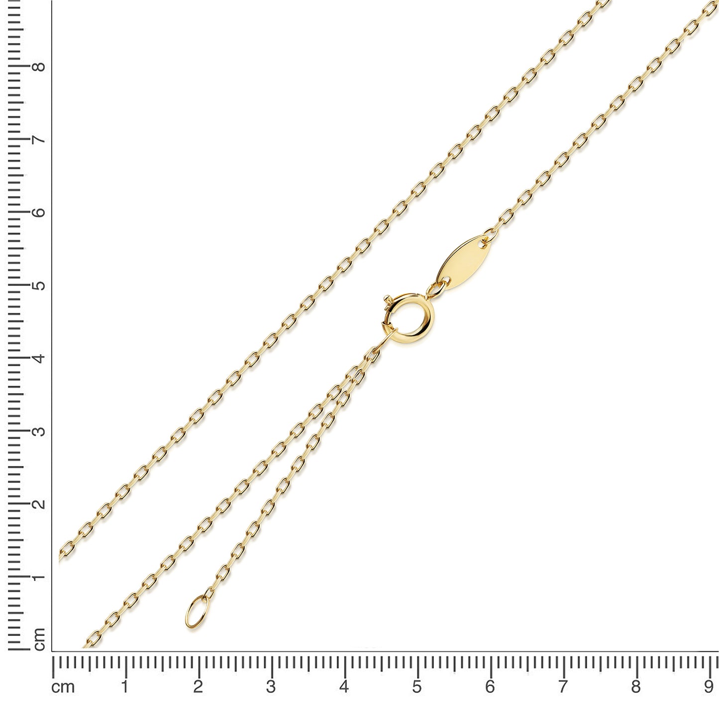 Halskette Ankerkette 585/- Gold 45,0cm