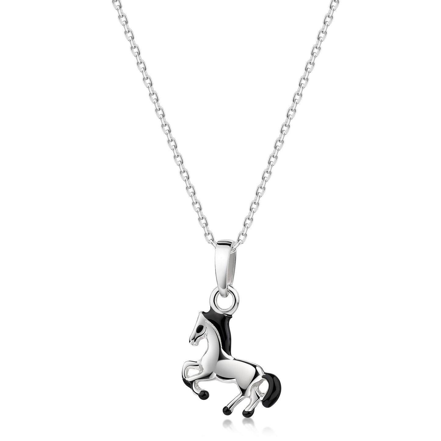 Aktion Set Ankerkette 925/- Sterling Silber rhodiniert 35+4cm