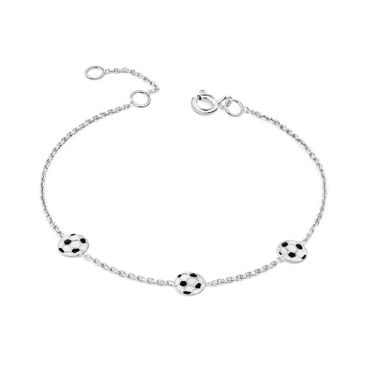 Armband Ankerkette 925/- Sterling Silber rhodiniert 15,0cm