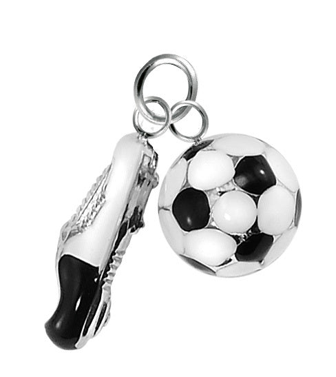 Anhänger mit Kette Figarokette 925/- Sterling Silber rhodiniert 35+4cm