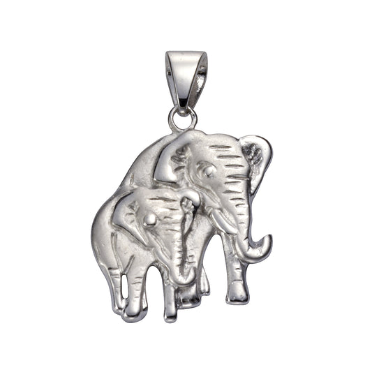 Anhänger 925/- Sterling Silber rhodiniert 2,6cm