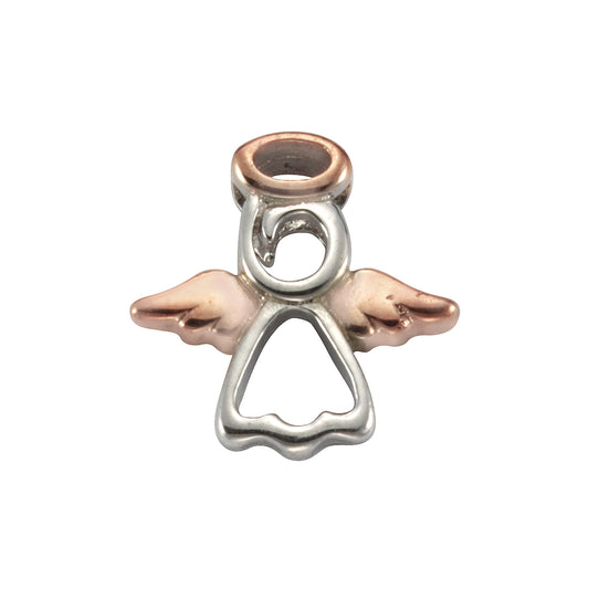 Anhänger 925/- Sterling Silber rotvergoldet (teil) 1,4cm