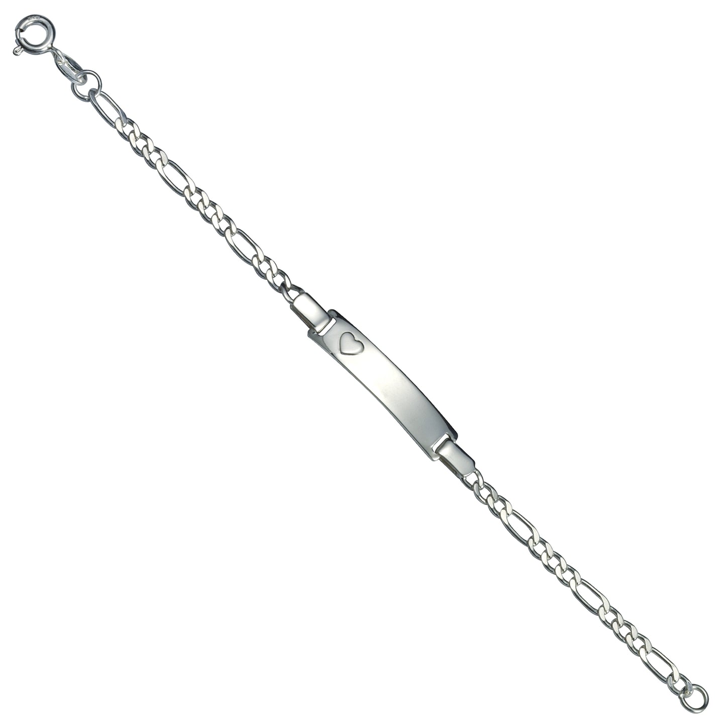 Armband Figarokette 925/- Sterling Silber