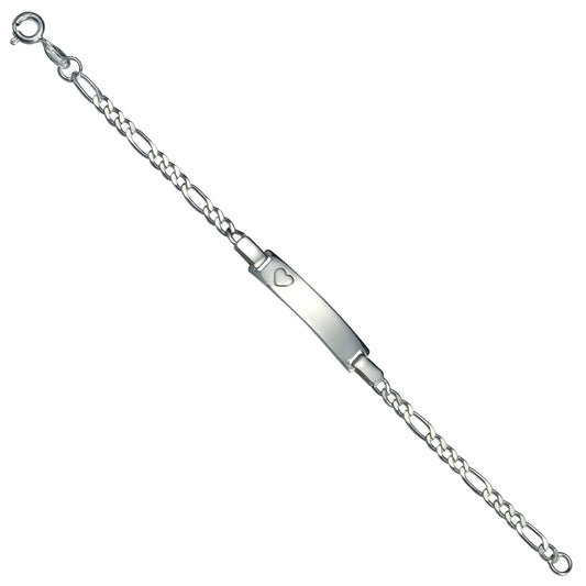 Armband Figarokette 925/- Sterling Silber
