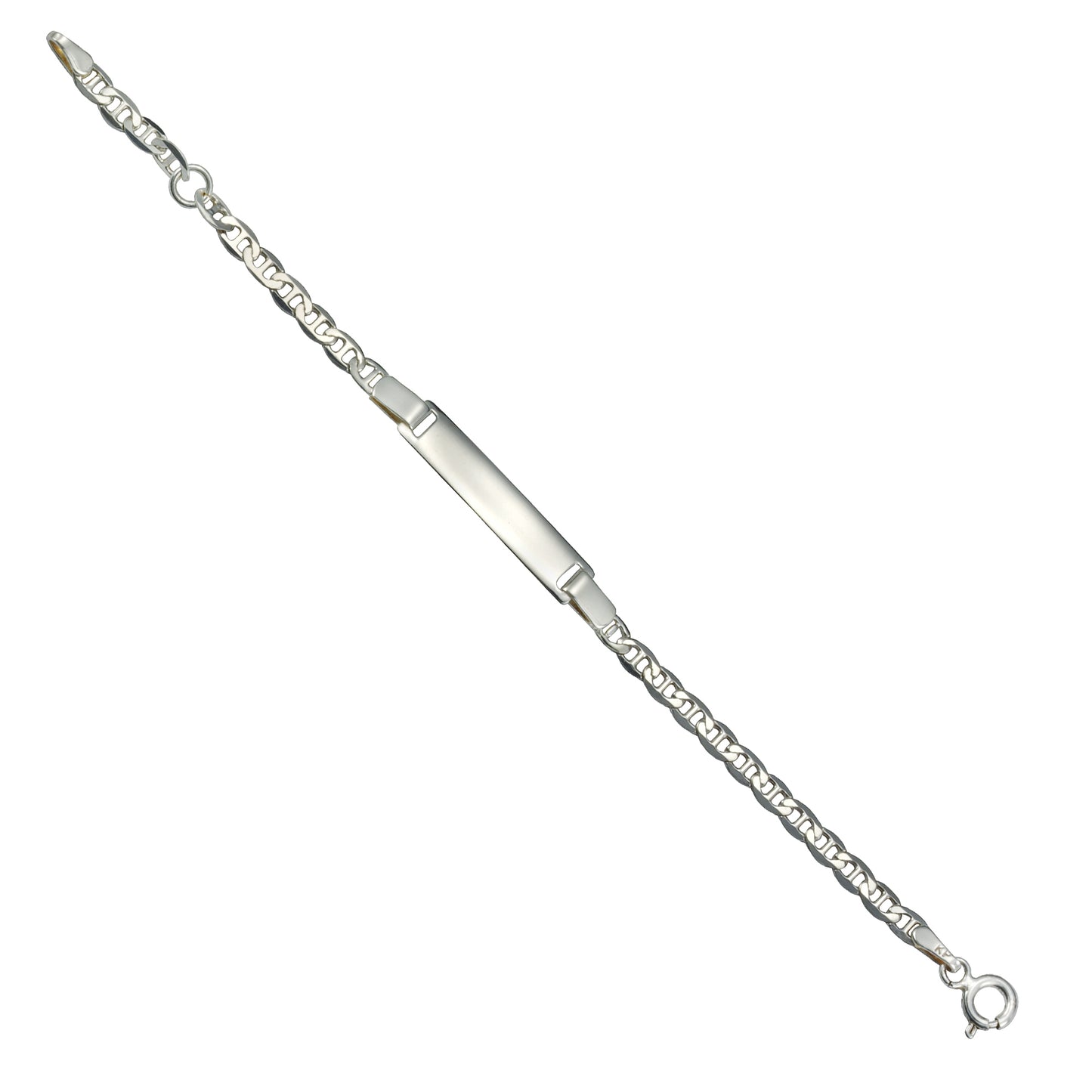 Armband Stegpanzerkette 925/- Sterling Silber