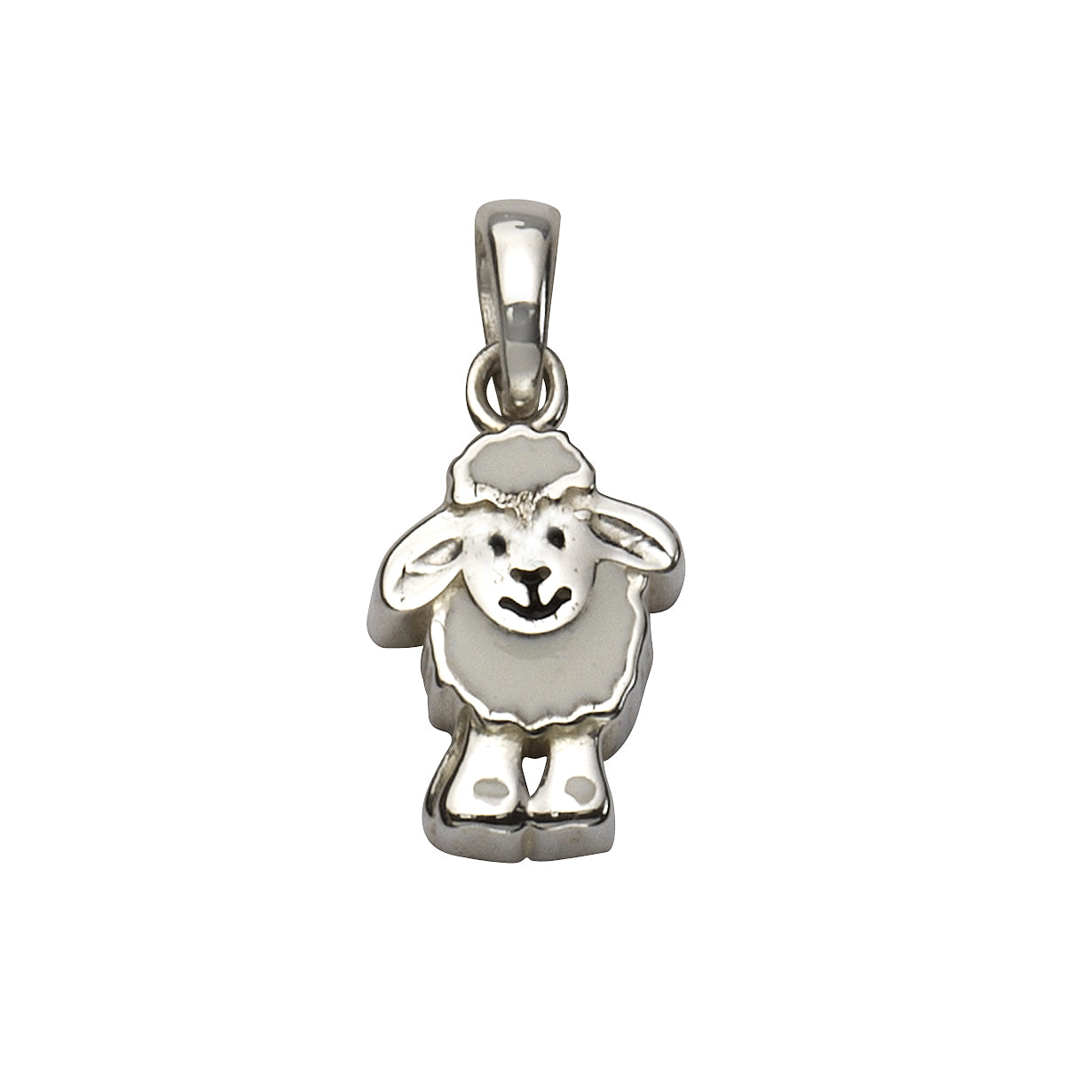 Anhänger 925/- Sterling Silber versilbert 1,7cm