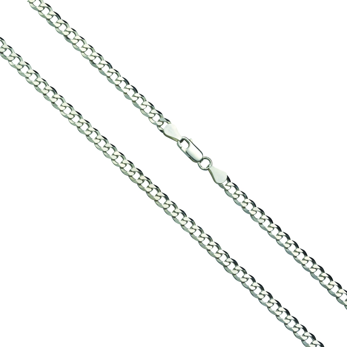 Kette 925/- Sterling Silber rhodiniert