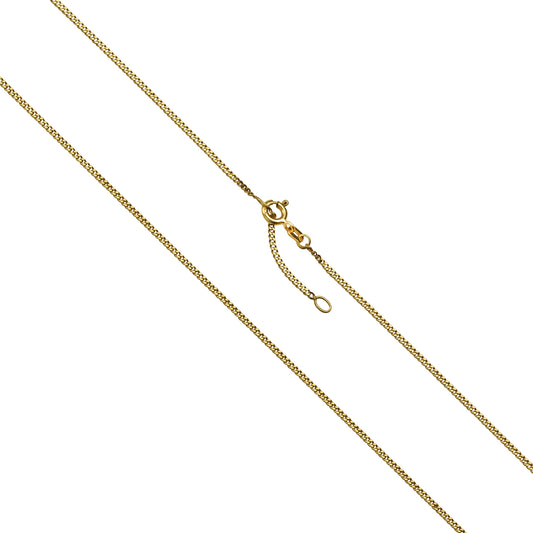 Collier Panzerkette 333/- Gold
