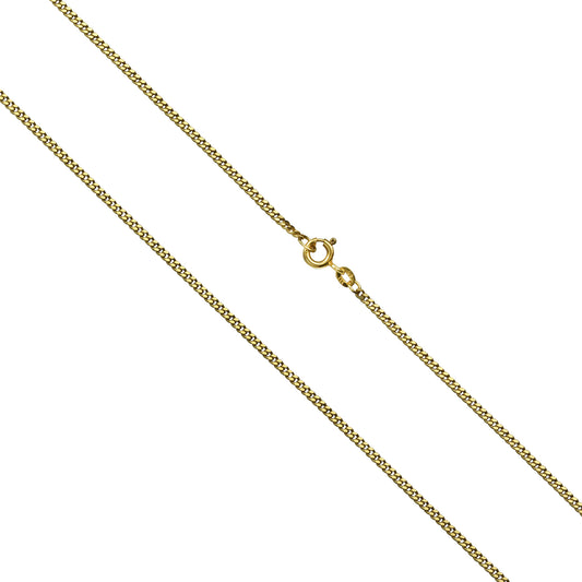 Collier Panzerkette 333/- Gold