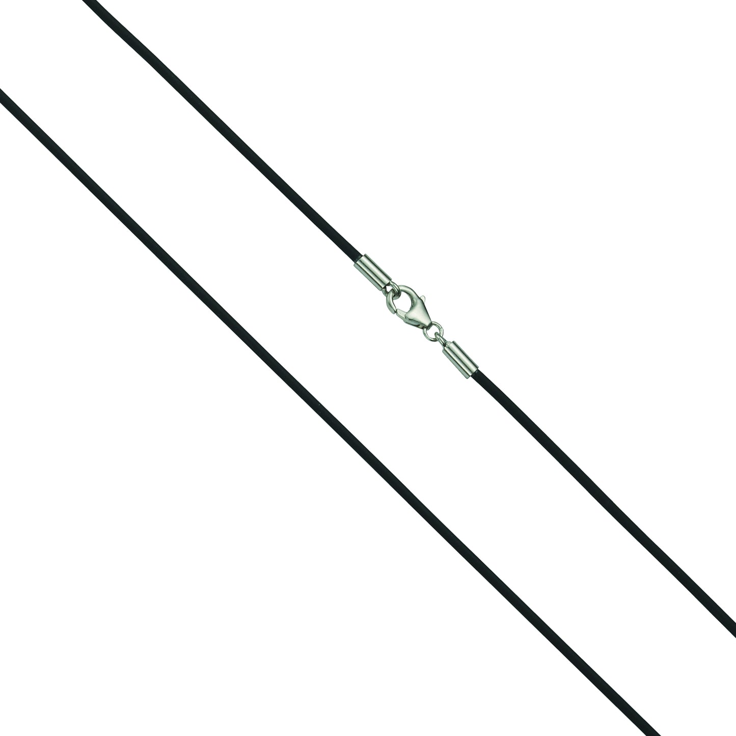 Collier Fantasiekette 925/- Sterling Silber rhodiniert 50cm
