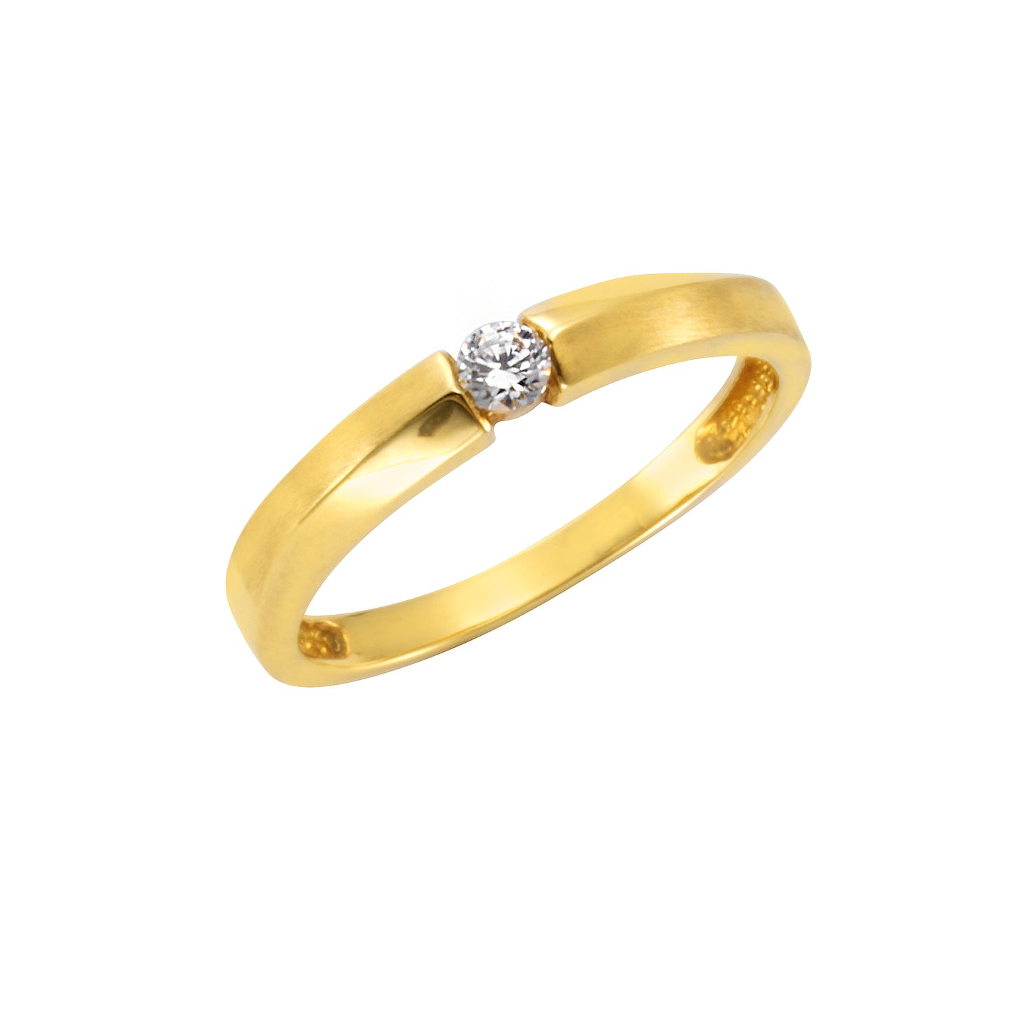 Ring 375/- Gold Zirkonia
