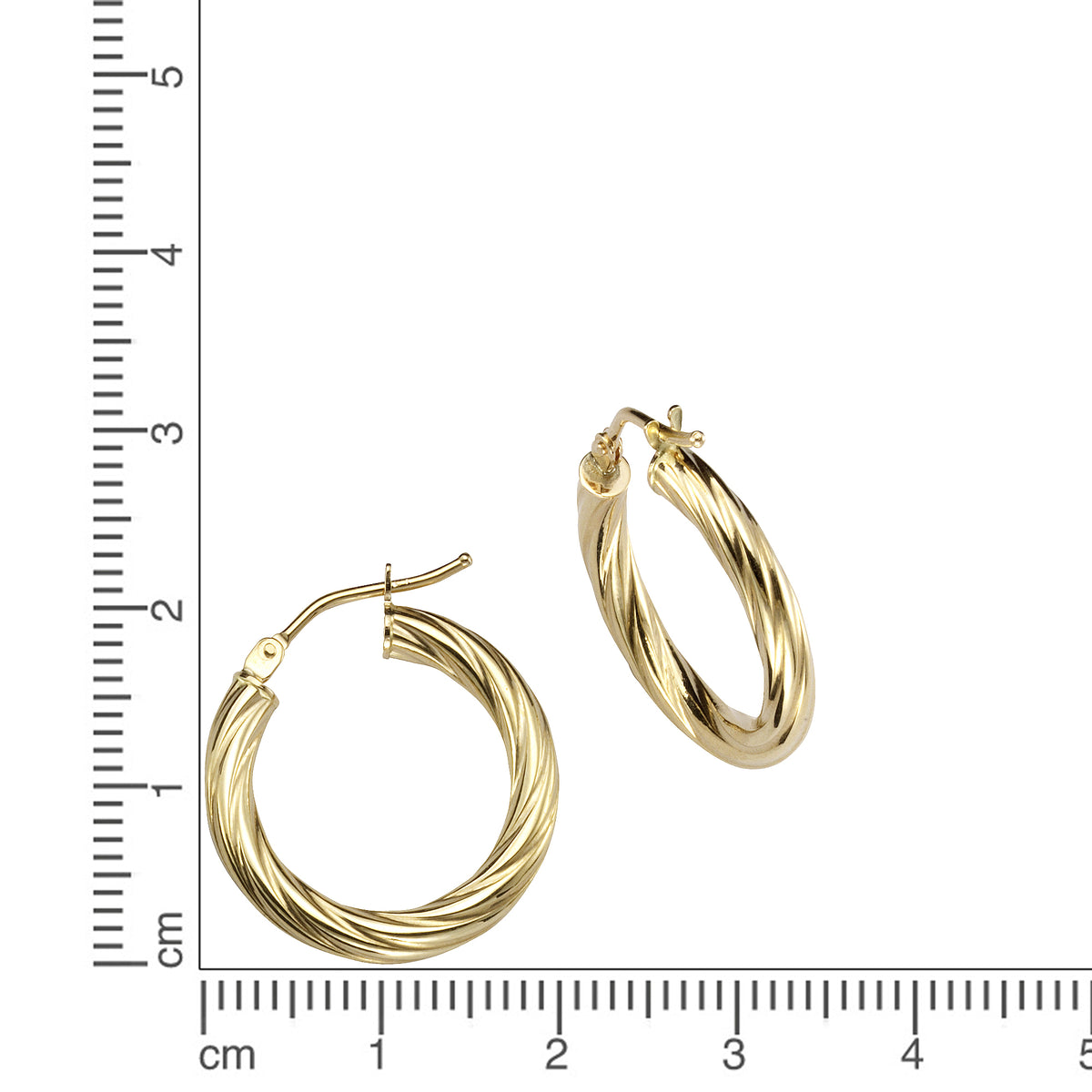 Ohrring 375/- Gold 2,0cm ohne