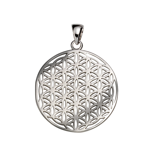 Anhänger 925/- Sterling Silber rhodiniert 3,8cm