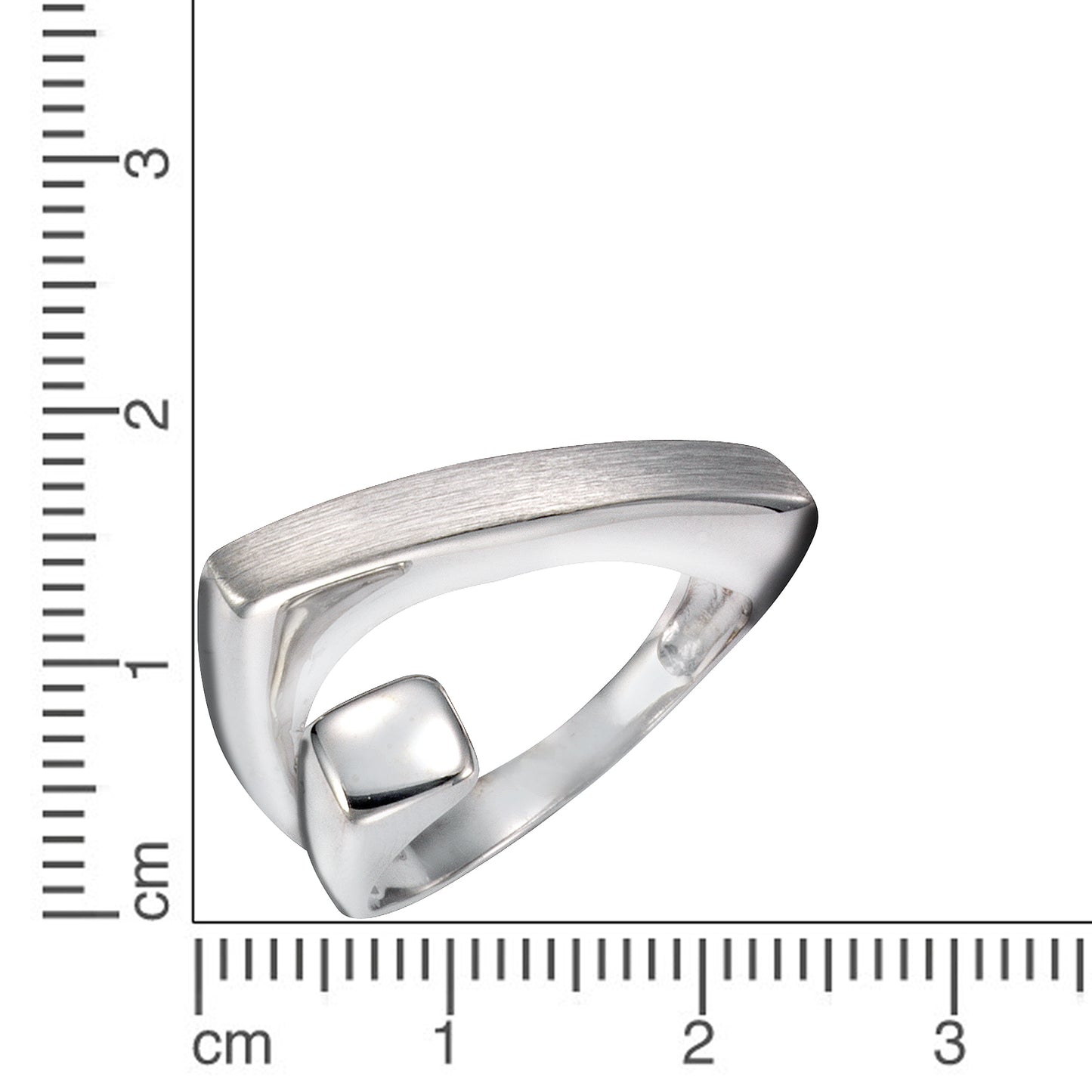 Ring 925/- Sterling Silber rhodiniert