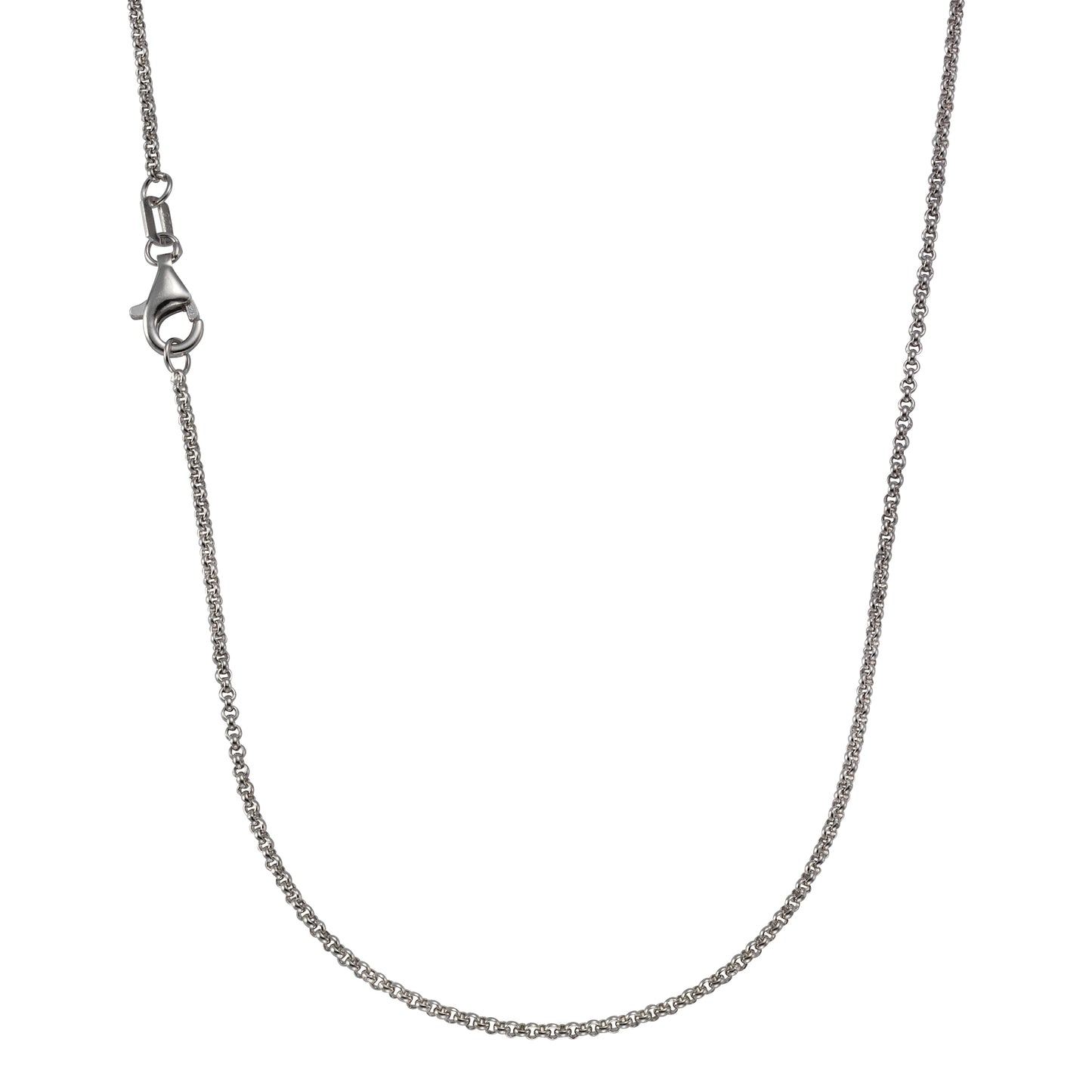 Collier Erbskette 925/- Sterling Silber rhodiniert