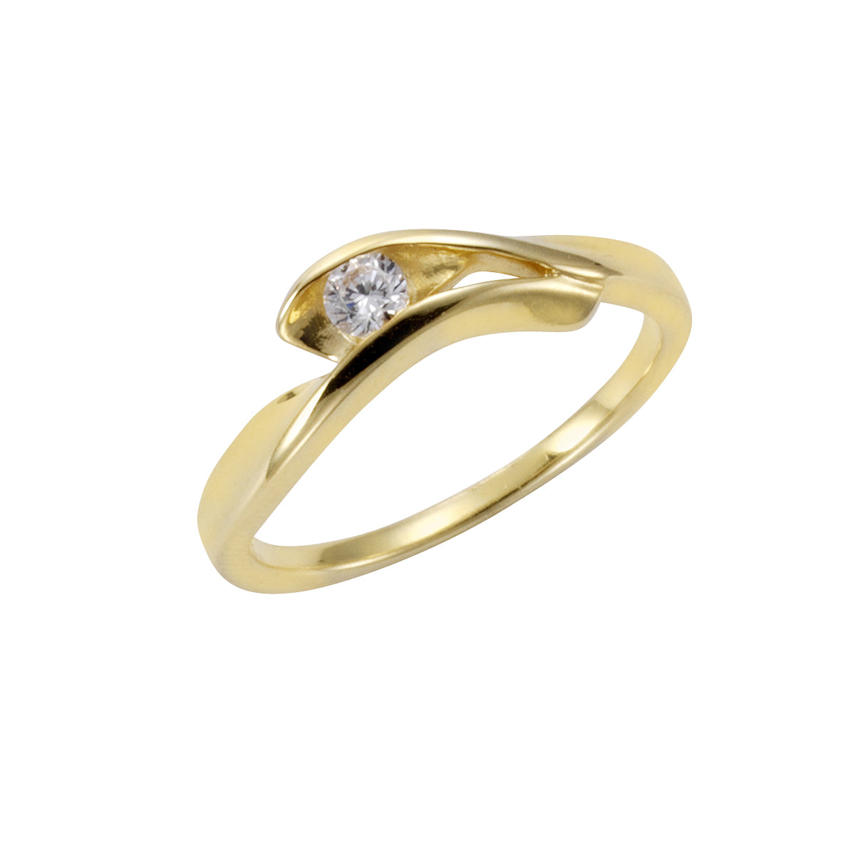 Ring 333/- Gold Zirkonia