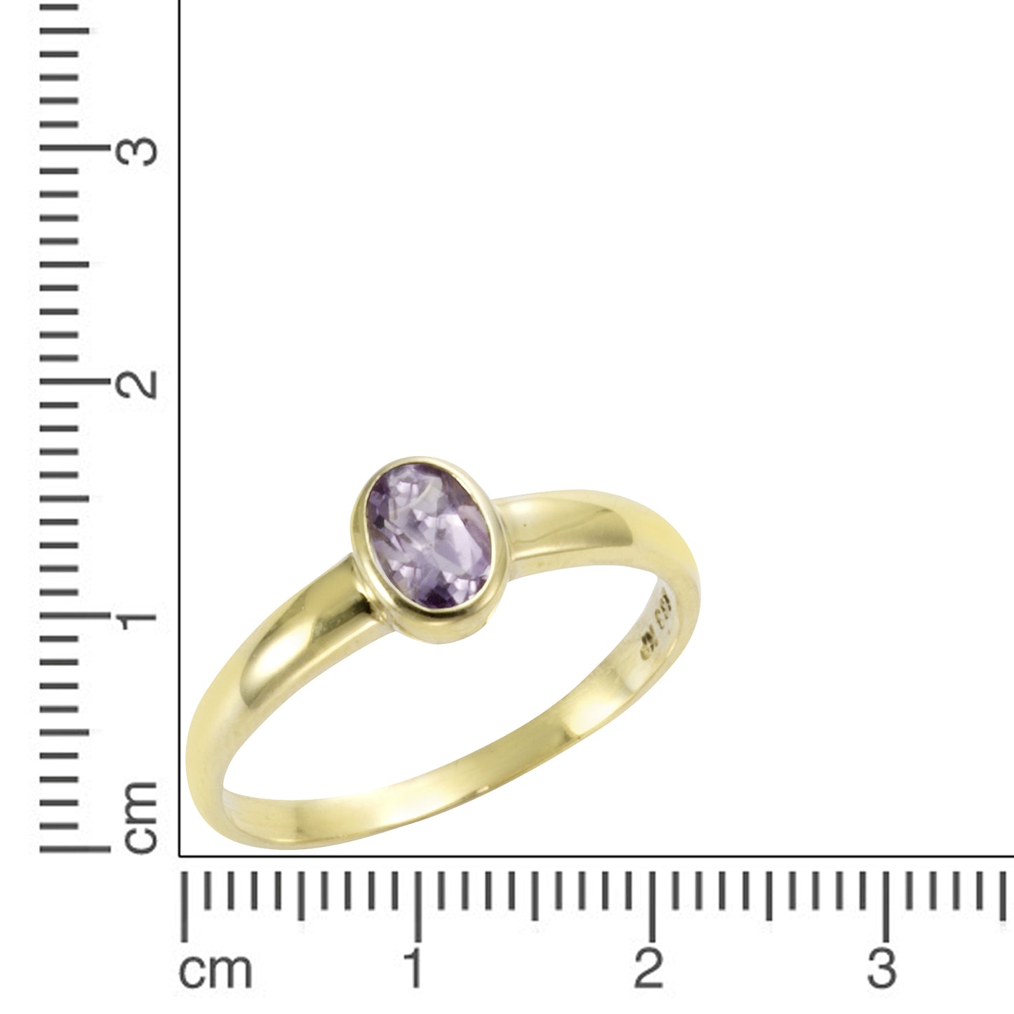 Ring 333/- Gold Amethyst