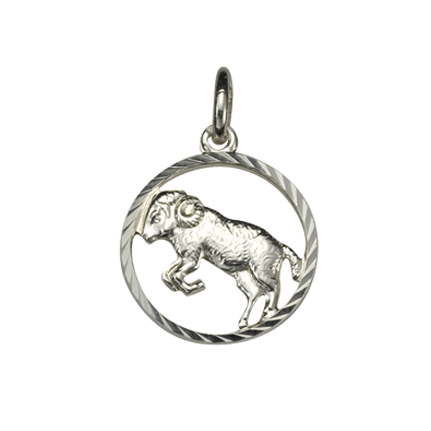 Anhänger 925/- Sterling Silber rhodiniert 2,1cm