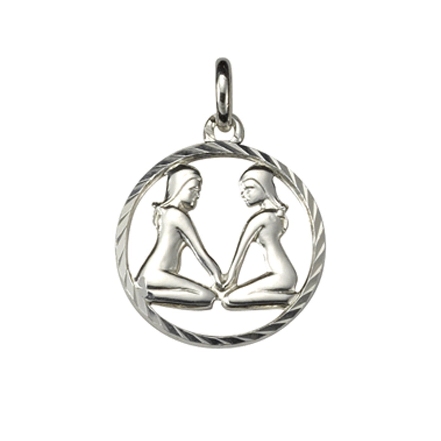 Anhänger 925/- Sterling Silber rhodiniert 2,1cm
