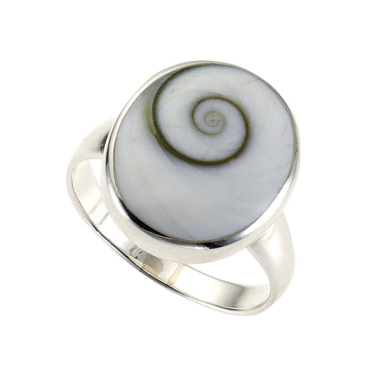 Ring 925/- Sterling Silber Muschel