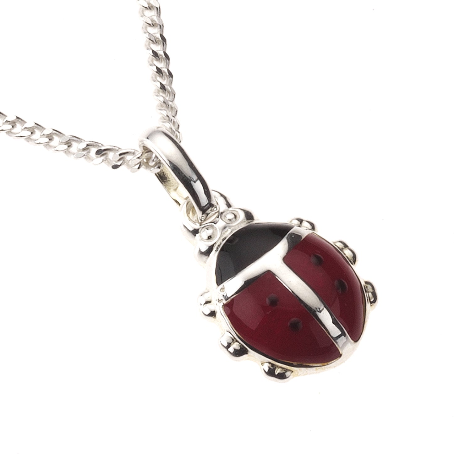 Halskette Panzerkette 925/- Sterling Silber rhodiniert 38,0cm ohne Stein