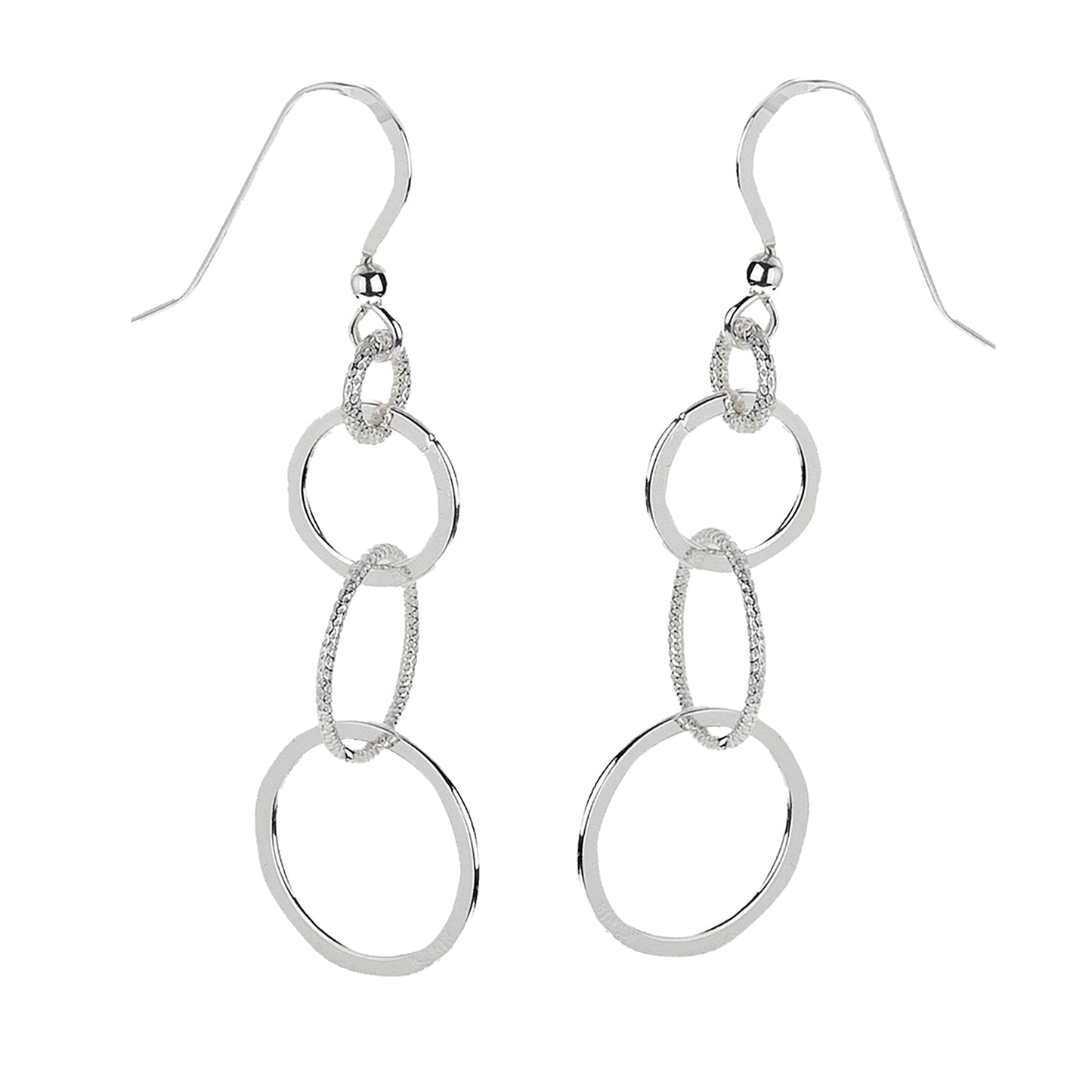 Ohrringe 925/- Sterling Silber ohne 5,2cm ohne