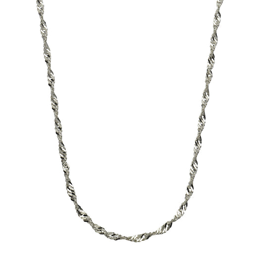 Halskette Singapurkette 925/- Sterling Silber 45cm