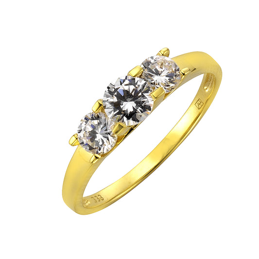 Ring 333/- Gold Zirkonia
