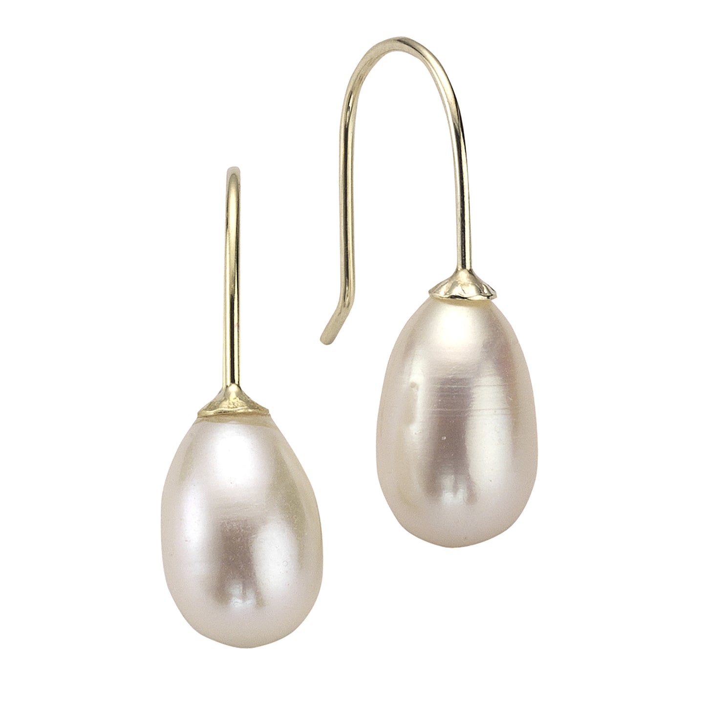 Ohrringe 585/- Gold 2,0cm Süßwasserzuchtperle