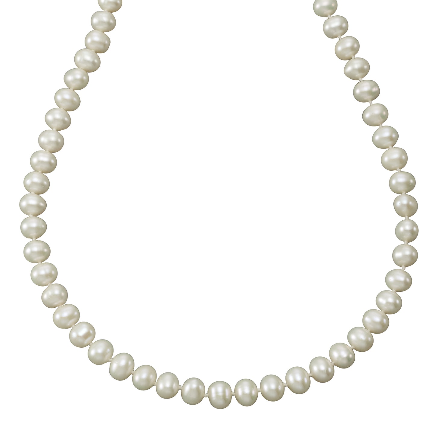 Halskette Süßwasserzuchtperlen 375/- Gold 45cm