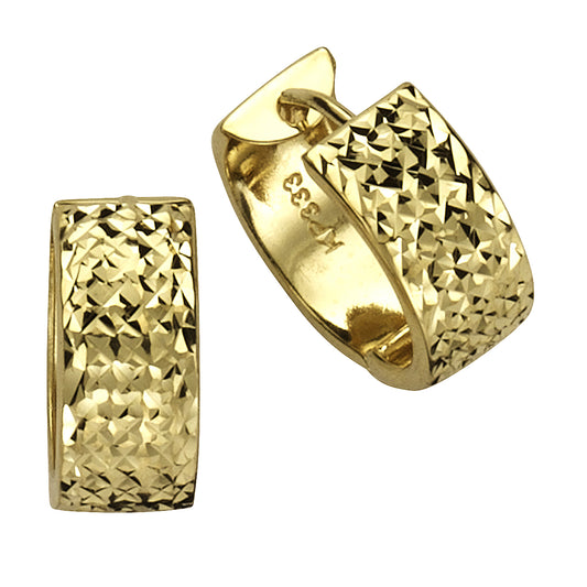 Ohrringe 333/- Gold 1,5cm ohne