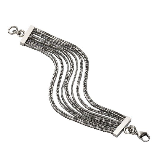 Armband keine / nicht relevant Edelstahl 18,5cm