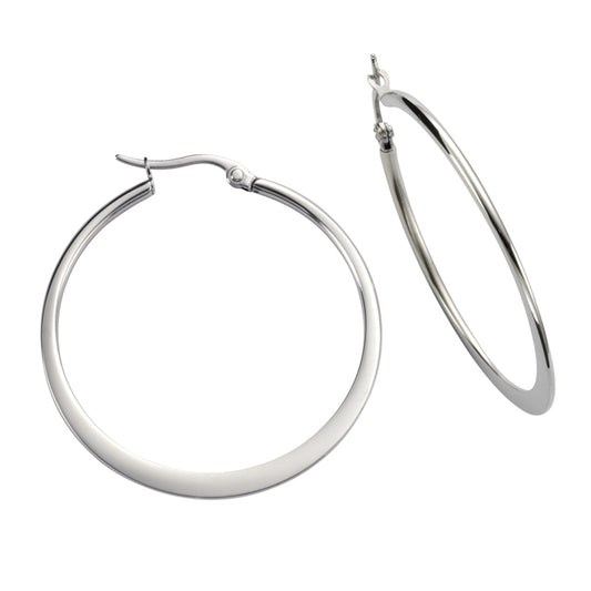 Ohrringe Edelstahl 3,9cm ohne