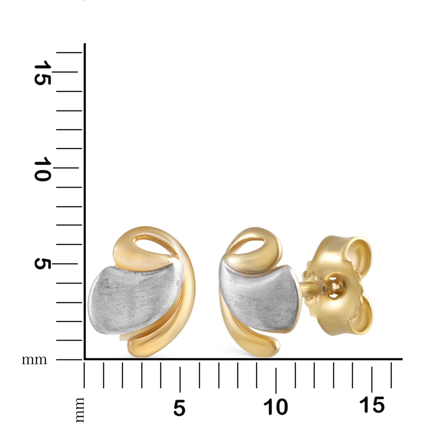 Ohrstecker 333/- Gold 0,7cm
