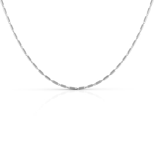 Collier 925/- Sterling Silber rhodiniert 45,0cm